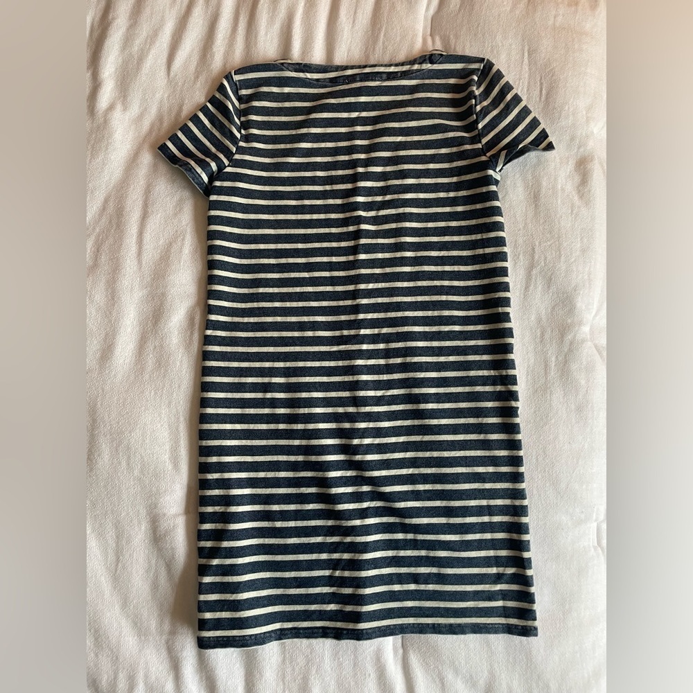Striped T-Shirt Dress - Picture 3 of 4